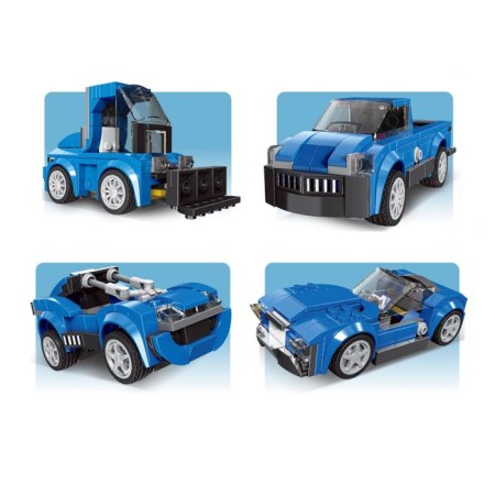 Block designer "Sports", 208 parts, 10 assembly options-1