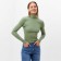 Female turtleneck, green color, size 42 (s)