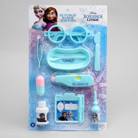 Drum of the Dr. Game "Anna and Elsa", a cold heart, on the substrate