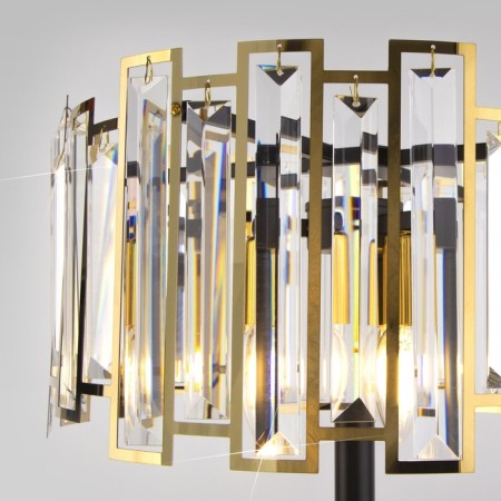 Bogate’s Cella 01150/3, E14, 3x60W, 365x365x1630 mm, gold, black-2