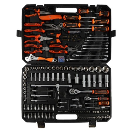 Set of instruments universal Kingqueen Wib-90003, 72 tooth, 1/2 1/4 ", 160 items-1
