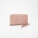 Women's wallet with a zipper, with a pen, pink color