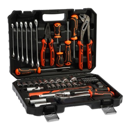 Set of instruments universal Kingqueen Wib-233, 72 tooth, 1/2 ", 58 items