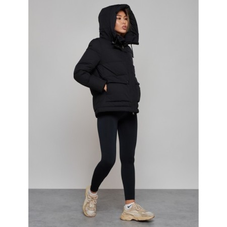 Winter jacket, size 48, black color-8