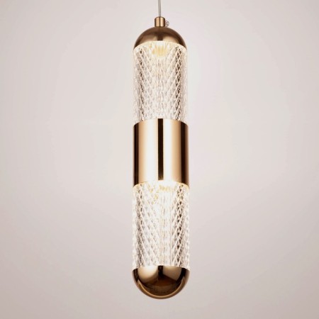 Lamp Bayerlux "Roy" 1xLED 18W gold 5.5x5x28-210 cm-2