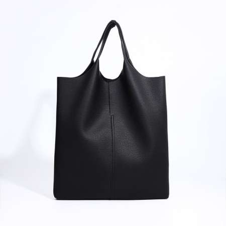 Female bag Textura, chover, large size, black color-2