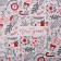 Glossy packaging paper "Happy New Year", 70 x 100 cm, New Year