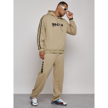 Sports suit men's, size 50, beige color-2