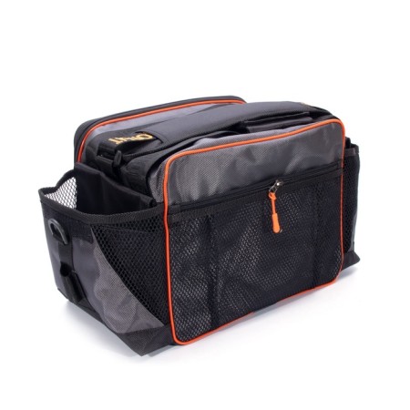 Fishing bag "Ranger" Lure Bag L, 40x25x21 cm, color gray + 5 boxes Luno 20-5