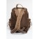 Women's backpack, textiles, ludor brown, 38x14x36 cm