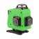 Laser level AMO LN 4D-360-5, 20 m, 520 nm, grade 2