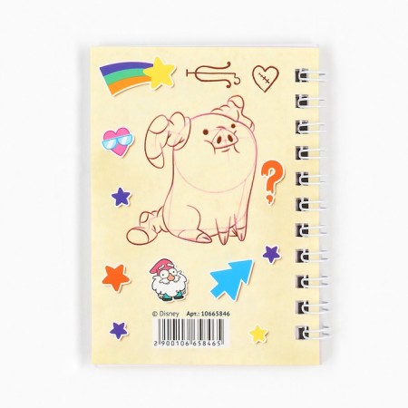 Set of notebooks A7 28l 4 pcs, gravity farz-10