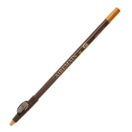 Aireman pencil, with a sharpener, brown color, No. 50-1