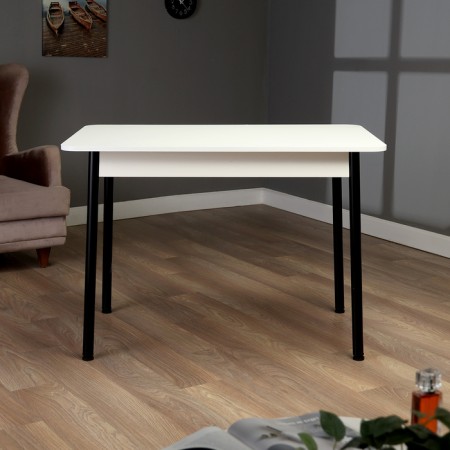 Table kitchen Lyon 1, 1100x700x750, white matte-1
