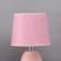 Table lamp "Weaving" 1x40W E14 pink 20x20x34cm