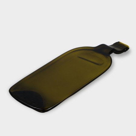 A plate from the bottle "Selena", glass, 30 × 15.5 cm-4