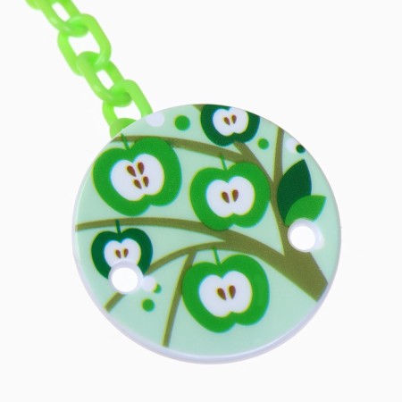Dummy orthodontist., With a cap and a holder, from 0 months, the color is green / blue-14