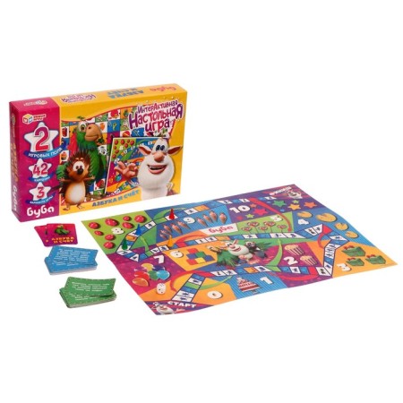Table interactive game "ABC and score", Buba