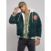 Male bomber, size 48, dark green color