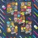 Notebook A5 (165 x 203 mm), 48 sheets in a cage on a clip of Crazy Monsters, covered cardboard, matte lamination, block 60 g/m2, mix