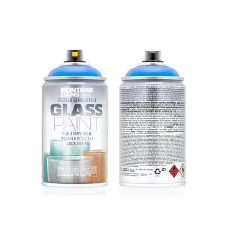 Translucent paint Montana Glass Paint Blue 0.25l