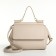 Women's bag on the magnet Textura, small size, dairy color