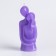 Figure candle "Lovers", 12 cm, lavender