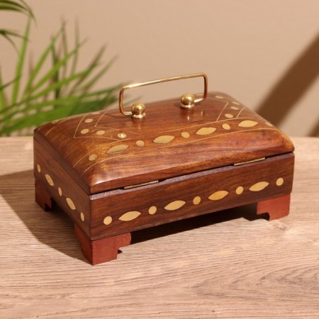 Code "Cindy" 16x10x9 cm, wooden wood-2