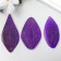 Mold Plastic ST-0007 "Lilia Malalenky" (set 3 pcs) 5.5x3.5; 6.5x3; 5.5x2.5 cm