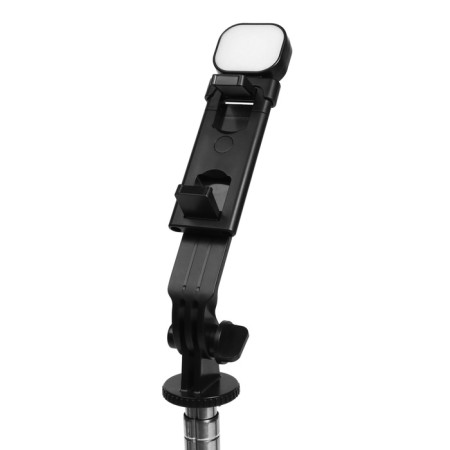 TRIP-monopopod A12, 2 ring lamps, in the PDU, Ture-S, Black-2