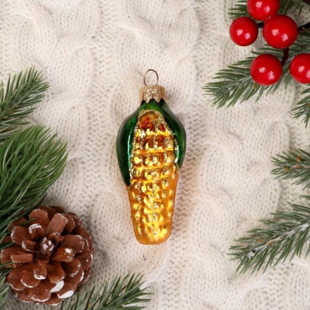 Christmas tree decoration "corn" 9 cm