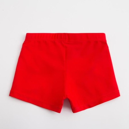 Bathing swimming trunks for a boy minku is plain color red, height 146-152-1