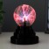 Plasma ball red ball 14x10x10 cm risalux