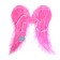 Wings "Angel", 50x50, pink color