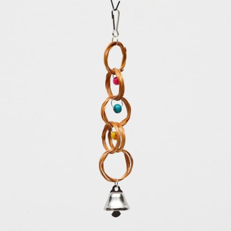 Toy for birds "Bamboo rings", mix