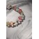 Bracelet "Joy" chamomile, colored in gold, d = 7