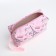 Lightning cosmetic bag, pink color