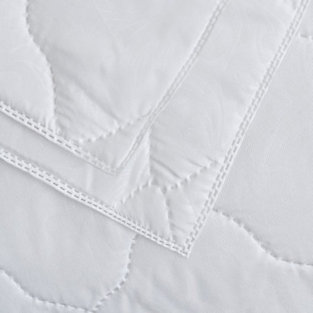 Cover 140x215cm, white, synthetic winterizer 100g/m, microfiber 80g/m, 100% polyester-2