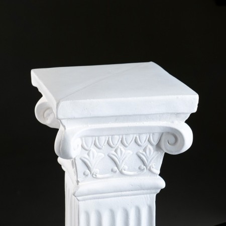 Column "Antique Malaya" 18x18x56cm White-2