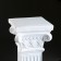 Column "Antique Malaya" 18x18x56cm White