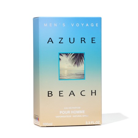 Perfume water men's Men’s Voyage Azure Beach, 100 ml (based on Azzaro Chrome (Azzazaro)-2