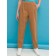Pants for girls, height 116 cm, brown color