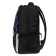 School backpack, 38 x 29 x 16 cm, Grizzly, ergonomic back, black