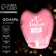 Wish flashlight "I love you", heart, color mix