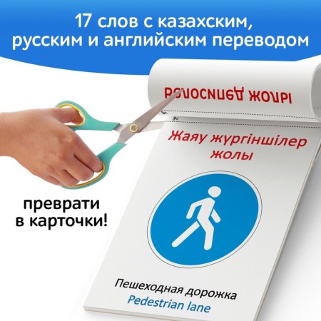 Book on the methodology of G. Doman "Road Signs", in the Kazakh language-3