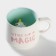 Ceramic mug "Surprise. Unicorn ", 350 ml, white color