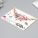 Tattoo on the body color "Flower necklace" 36.5x22 cm