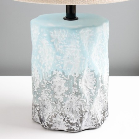 Blue lamp "San" E14 40W Blue-gray 20x20x33 cm Risalux-3