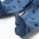 Detail overalls with closed legs "Dino", blue color, height 56