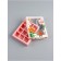 Folding box for 12 sweets "Festive mood", 19 x 15 x 3.6 cm. Confectionery packaging